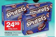 Chelsea Chocolate Coated Spheres-252g Each