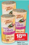 Tait Corn Cakes Assorted-110g Each