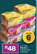 Rhodes Squish Jelly Assorted-6 x 120g
