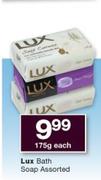 0Lux Bath Soap Assorted-175g Each