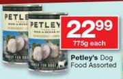Petley's Dog Food Assorted-775g Each
