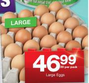 Large Eggs-30 Per Pack