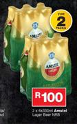 Amstel Lager Beer NRB-2x6x330ml