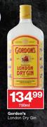Gordon's London Dry Gin-750ml