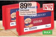 Lancewood Gouda/ Cheddar/ White Cheddar Cheese-900g Each 