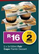 Fair Cape Flambi Dessert-2 X 2X100ml