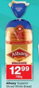Albany Superior Sliced White Bread-700g 