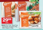 Quorn Soy Free, Meat Free Schnitzels 240g, BBQ Dippers 300g-Each 