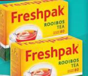 Freshpak Rooibos Tagless Tea Bags-80 Per Pack