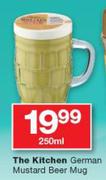 The Kitchen 250ml German Mustard Beer Mug