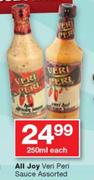 All Joy Veri Peri Sauce-250ml Each