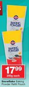 Snowflake Baking Powder Refill Pouch-200g Each