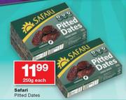 Safari Pitted Dates-250g Each
