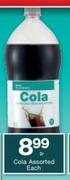 Housebrand Cola-2Ltr Each