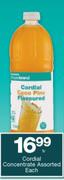 Housebrand Cordial Concentrate-1Ltr Each