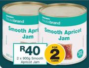 Housebrand Smooth Apricot Jam-2x900g Cans