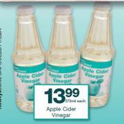 Housebrand Apple Cider Vinegar-375ml Each