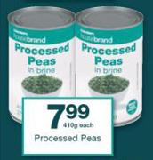 Housebrand Processed Peas-410g Each