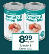 Housebrand Tomato & Onion Mix-410g Each