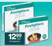 Housebrand Firelighters-12 Per Pack