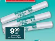 Housebrand Lightweight Aluminium Foil-5m Each