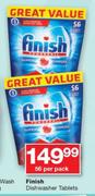 Finish Dishwasher Tablets-56 Per Pack