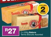 Bakers Tennis Biscuits-2x200g