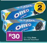 Oreo Biscuits-2x152g