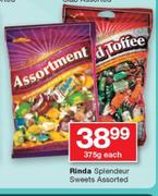 Rinda Splendeur Sweets-375g Each