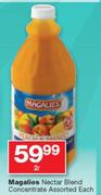 Magalies Nectar Blend Concentrate Assorted-2Ltr Each