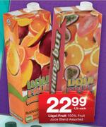 Liqui Fruit 100% Fruit Juice Blend Assorted-1.5Ltr Each