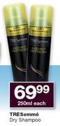Tresemme Dry Shampoo-250ml Each