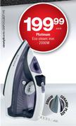 Platinum 2000W Ceramic Plate Eco Steam Iron-Each
