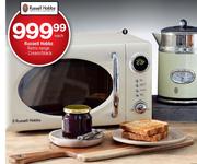 Russell Hobbs Digital Microwave Oven Cream/Black-20Ltr Each