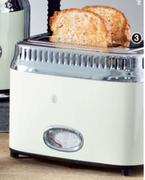 Russell Hobbs 2 Slice Toaster Cream/Black-Each
