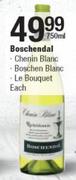 Boschendal Chenin Blanc/Boschen Blanc/Le Bouquet-750ml Each