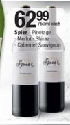 Spier Pinotage/Merlot/Shiraz/Cabernet Sauvignon-750ml Each
