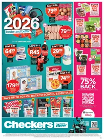 Checkers Gauteng, Brits, Klerksdorp, Limpopo, Mpumalanga, North West, Potchefstroom & Rustenburg : Mid-Month Savings (05 January - 18 January 2026)