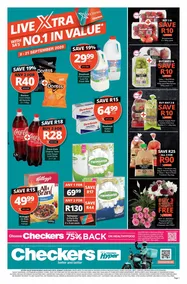 Checkers Gauteng, Brits, Klerksdorp, Limpopo, Mpumalanga, North West, Potchefstroom & Rustenburg : Live Xtra (08 September - 21 September 2025)