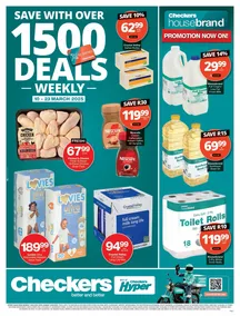 Checkers Gauteng, Brits, Klerksdorp, Limpopo, Mpumalanga, North West, Potchefstroom & Rustenburg : 1500 Deals (10 March - 23 March 2025)