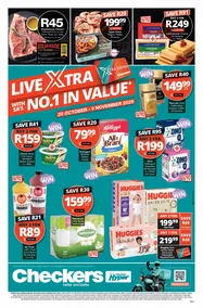 Checkers Gauteng, Brits, Klerksdorp, Limpopo, Mpumalanga, North West, Potchefstroom & Rustenburg : Live Xtra (20 October - 09 November 2025)