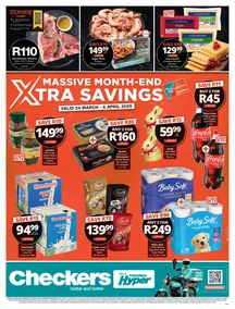 Checkers Gauteng, Brits, Klerksdorp, Limpopo, Mpumalanga, North West, Potchefstroom & Rustenburg : Massive Month-End Savings (24 March - 06 April 2025)