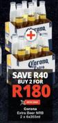 Corona Extra Beer NRB- For 2 x 6 x 355ml