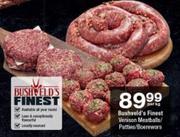 Bushveld's Finest Meatballs/Patties/Boerewors-Per Kg