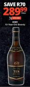 KWV 10-Year Old Brandy-750ml