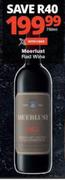 Meerlust Red Wine-750ml