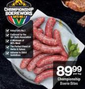 Championship Boere Bites-Per Kg