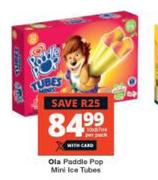 Ola Paddle Pop Mini Ice Tubes