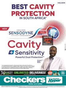 Checkers Gauteng, Brits, Klerksdorp, Limpopo, Mpumalanga, North West, Potchefstroom & Rustenburg : Sensodyne Promotion (12 May - 12 August 2025)