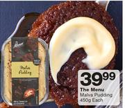 The Menu Malva Pudding-450g Each
